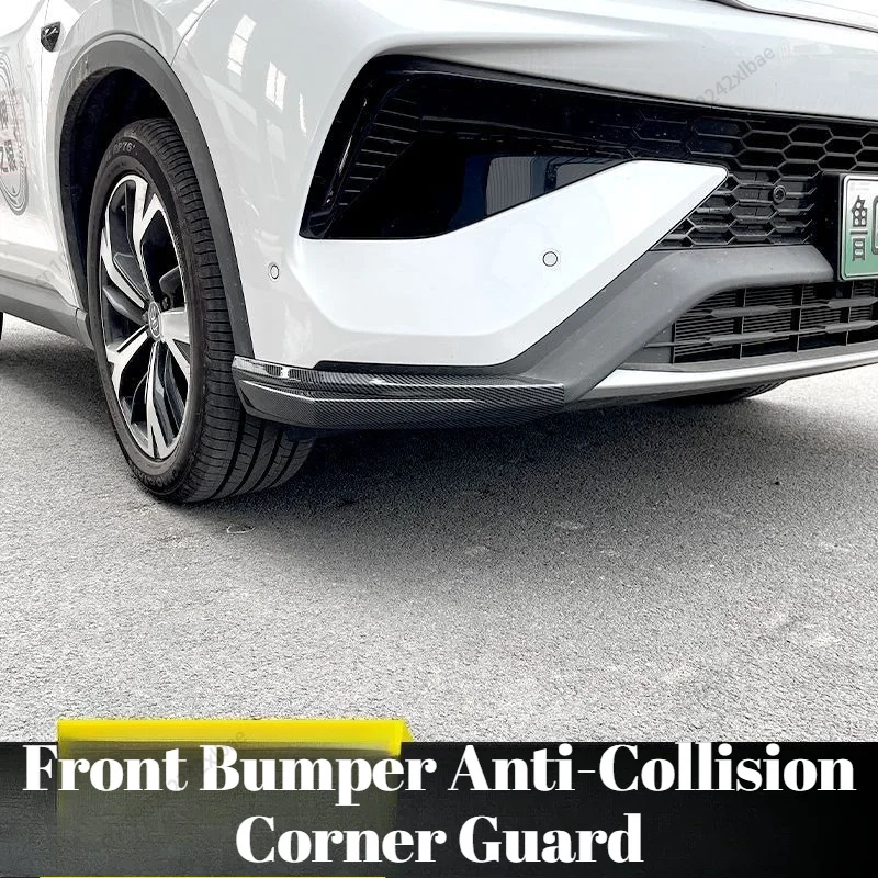 Fit for BYD Song Pro  2024-2026 Front Bumper Anti-Collision Decorative Strip Front Lip Guard Styling Mouldings Exterior Parts