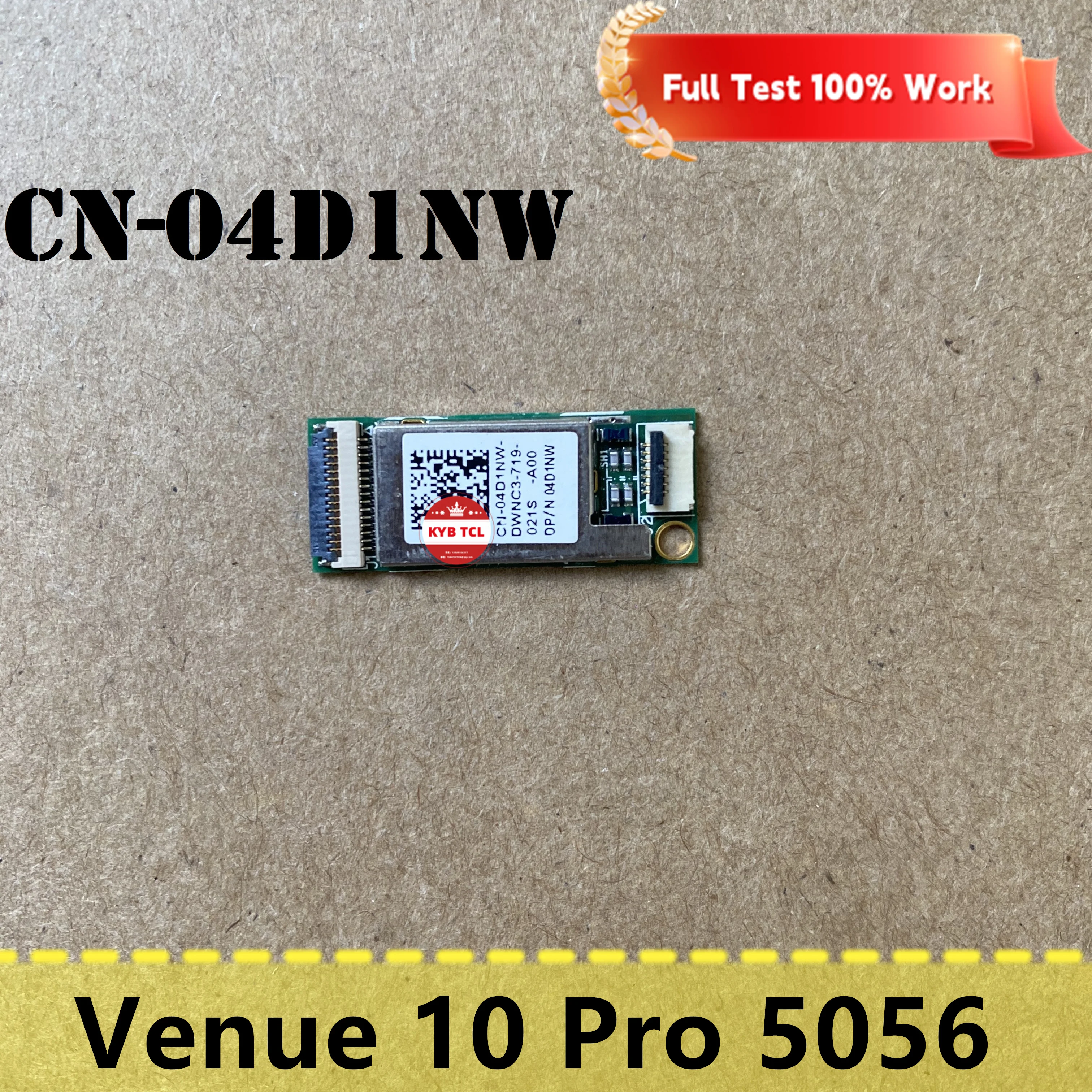 For Dell Venue 10 Pro 5056 NPC100 NFC Wireless Card With Cable Laptop 4D1NW 04D1NW CN-04D1NW