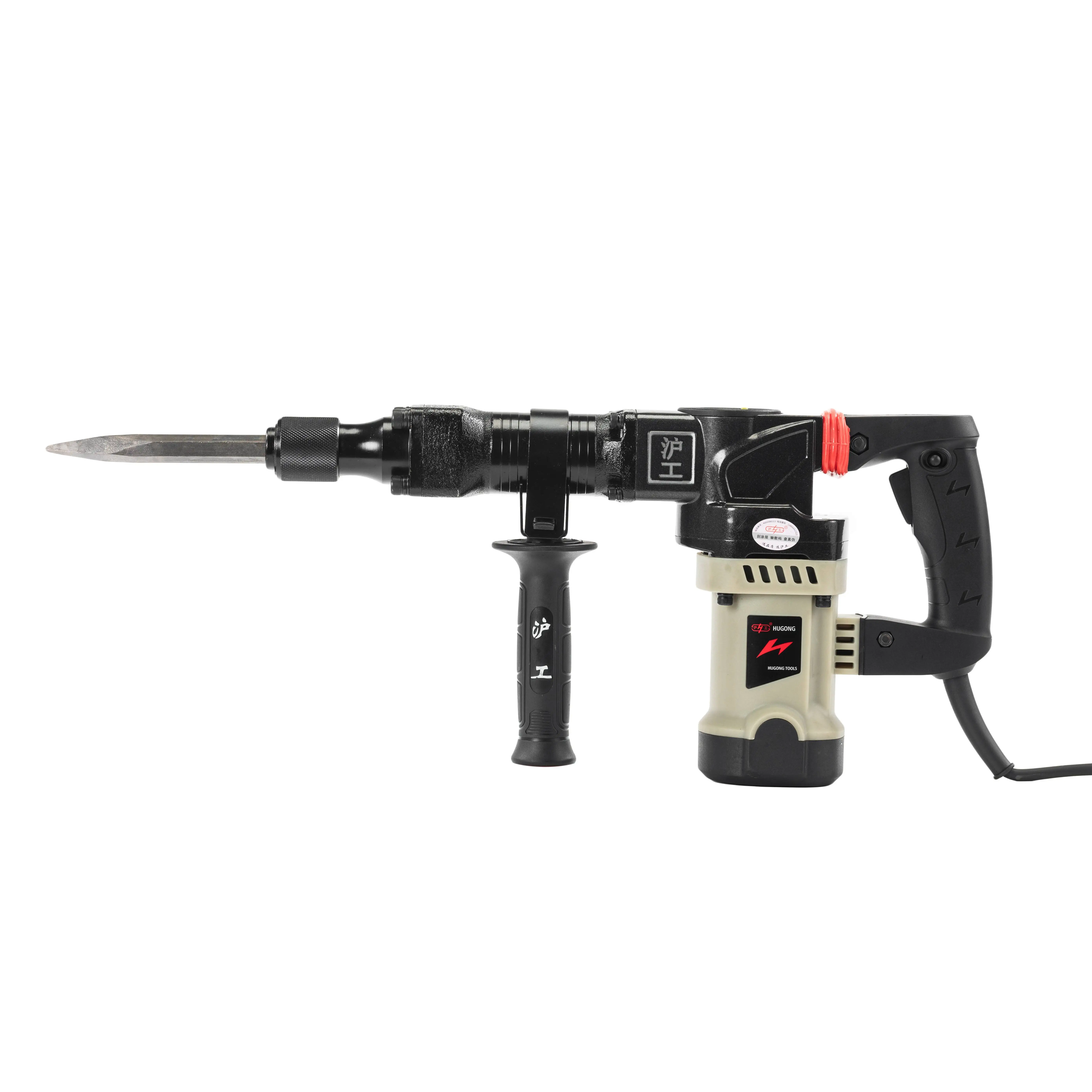 نظام مضاد للاهتزاز مثقاب مطرقة دورانية كهربائية أدوات كهربائية 1300 واط تدريبات هدم الطاقة