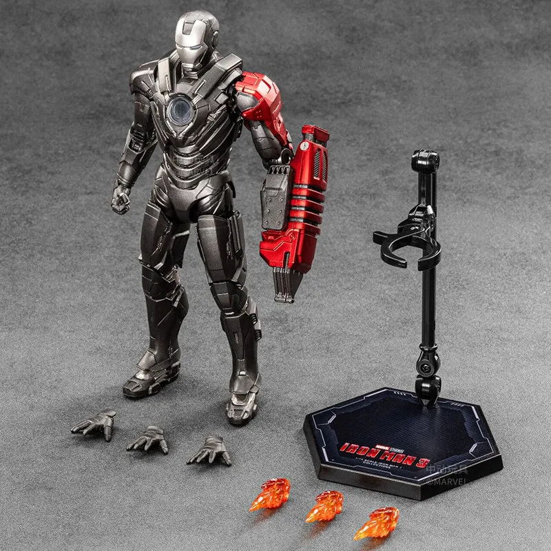 ZD Toys Iron Man MK29 Fiddler MK34 MK32 MK31 Action Figures Tony Stark Mecha Model Movable Avengers Collection Toys view 6