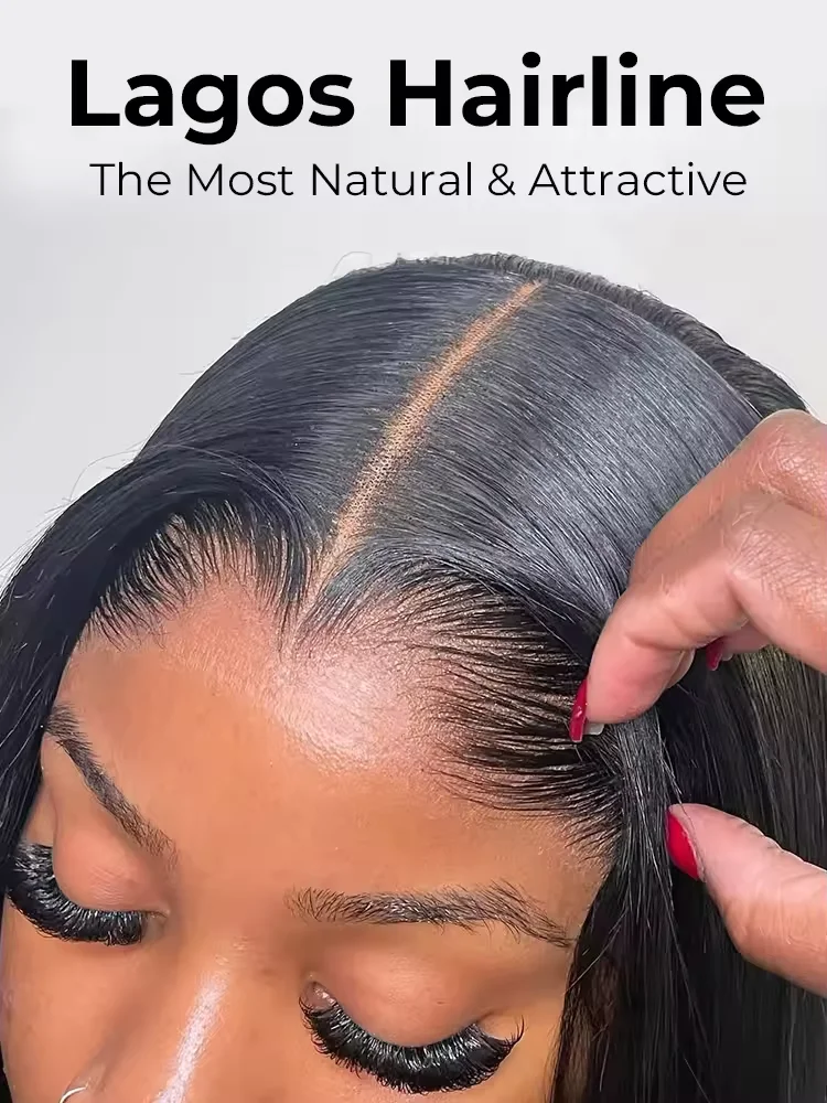 42 بوصة 13x4 الدانتيل الجبهة الباروكات شعر الإنسان قبل قطعها للنساء 200 الكثافة مستقيم الدانتيل الباروكات الأمامية شعر الإنسان مع شعر الطفل #5