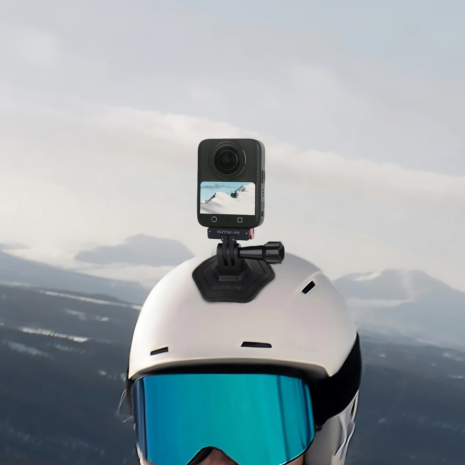 

For DJI OSMO 360/ Action 3 4/Ace2 /Insta360 X5 Flexible Adhesive Action Camera Mount Helmet Car For GoPro Hero12/11/10/9