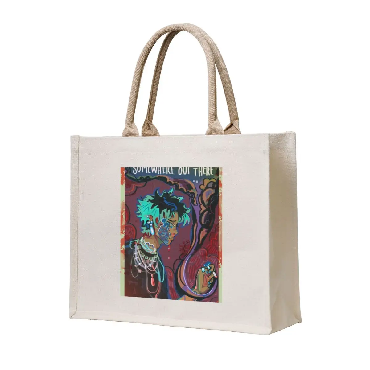 

SOMEWHERE OUT THERE - Tote Bag canvas bags tote bags cloth bags Eco bag tote bag men