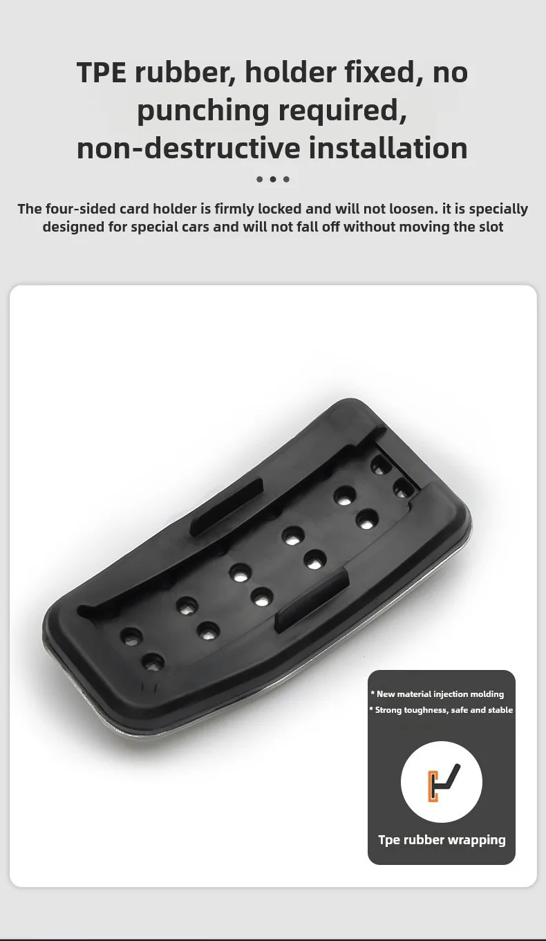 Für Tesla Model Y L 3 Highland Juniper 2025 2026 Fußpedalabdeckung Gaspedal Bremspedalabdeckung YL Aluminiumlegierungsteile – Detail 8