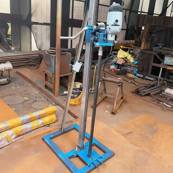 

Customized Household Irrigation Electric Water Well Drilling Rig High Torque Portable 60m Depth Easy Operation