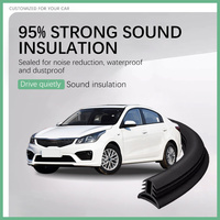 Car Dashboard Sealing Strip Noise Sound Insulation Rubber Trim Weatherstrip For Kia K2 Carnival K3 K4 K5 K8 K9 E Car Accessories