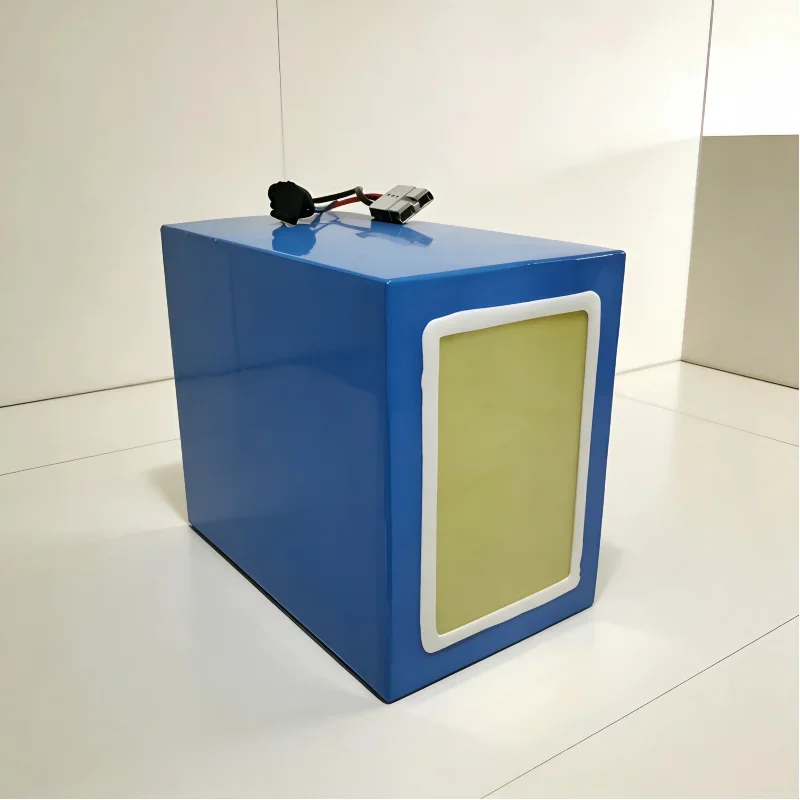 60V High Capacity Li-ion Power Storage Battery, 20Ah-200Ah, Integrated BMS, Rechargeable Power for Electric Tricycle, Motorcycle