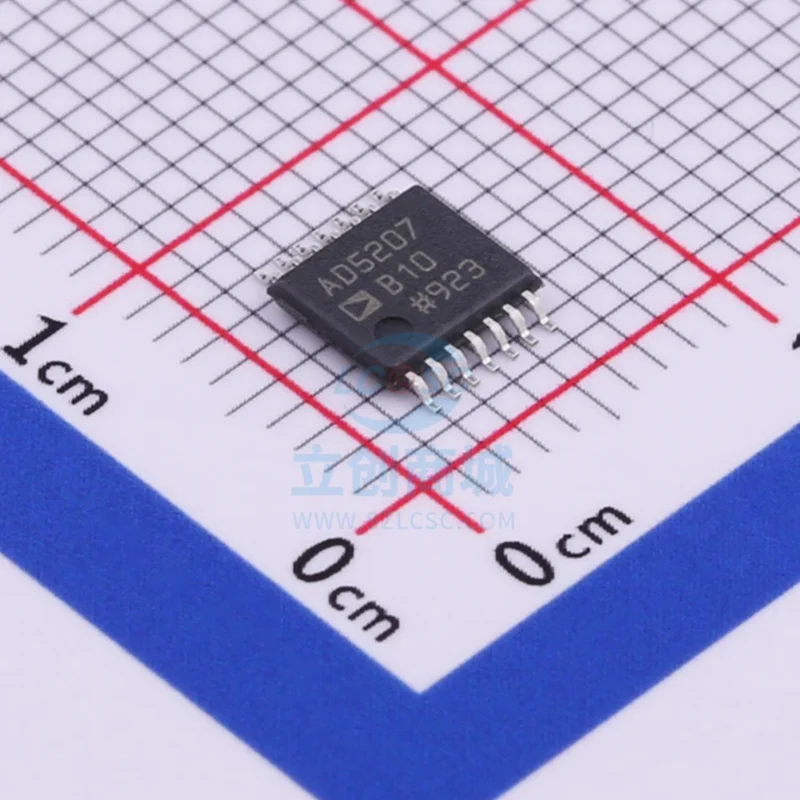

10PCS AD5207BRUZ10 AD5207BRU10 AD5207 IC DGT POT 100KOHM 256TP 14TSSOP