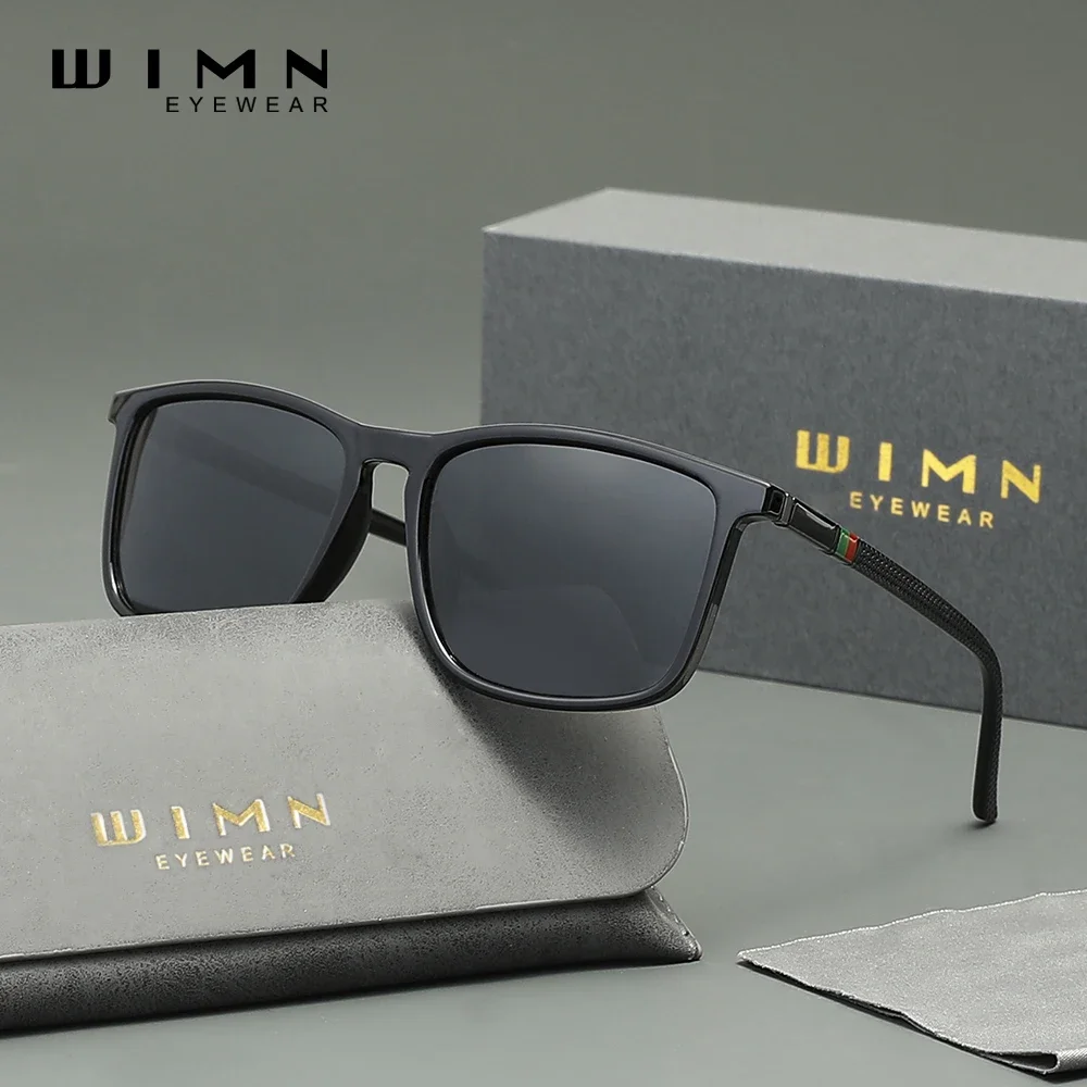 

Классические мужские поляризационные солнцезащитные очки WIMN, легкие, для мужчин и женщин, очки для прогулок и отдыха, UV400, унисекс