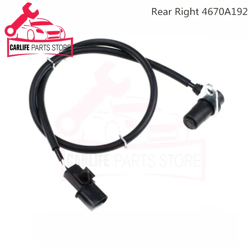 4670A191 4670A192 New Rear Left Right ABS Wheel Speed Sensor For Mitsubishi Pajero III IV Van Montero Car Accessories Auto Parts