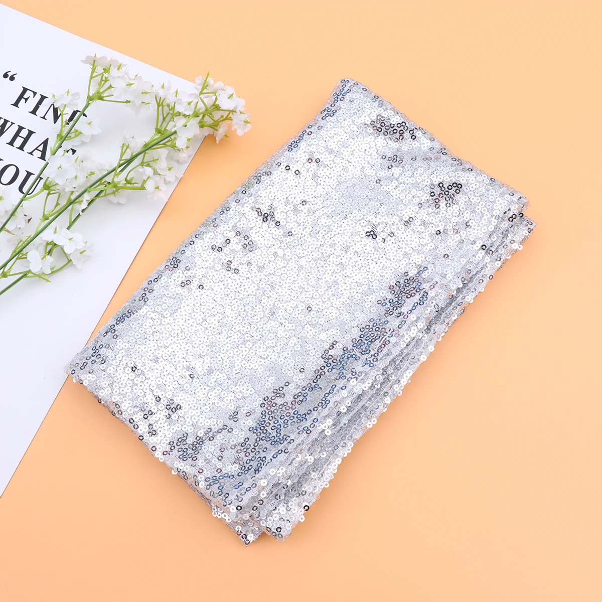 

Sequin Table Runner Tablecloth Wedding Party Banquet Table Covers Home Decor Elegant Tablecloth