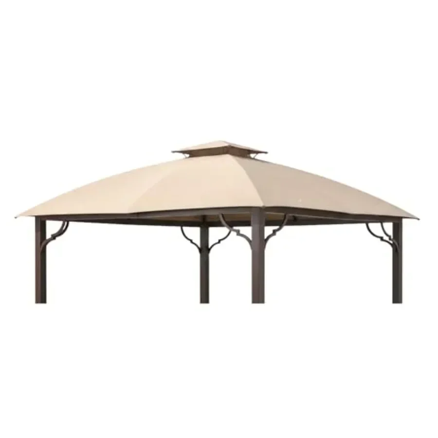 Reinforced Replacement  Top Cover Compatible with The A111016100 A101010200  Jensen 10' x 12' Gazebo - Riplock 350