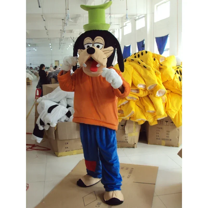 Cosplay Cartoon character Goofy dog Pluto dog Mascot Costume Advertising ceremony Fancy Dress Party Animal carnival perform prop