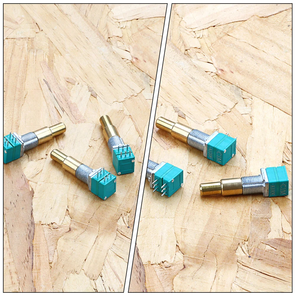 

3Pcs Guitar Potentiometer Sturdy Metal Construction Practical Solution for Guitar Lovers Repair Kit Pots for Guitars