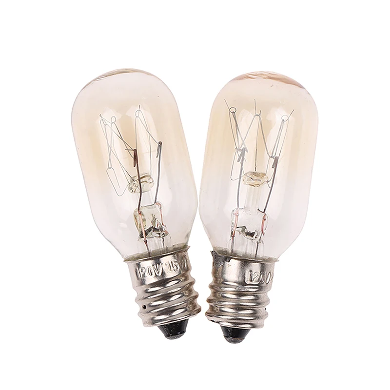 1 pz T20 E12 120V 15W/25W lampada di sale lampadina a globo lampadine a incandescenza frigorifero forno lampadine lampadina di ricambio
