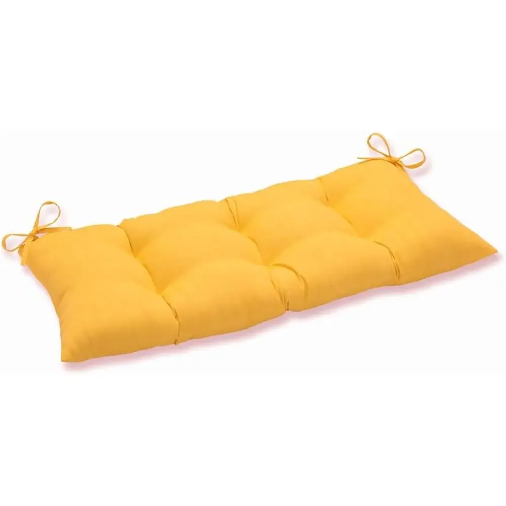 

Yellow Swing and Bench Cushion - Indoor/Outdoor Use