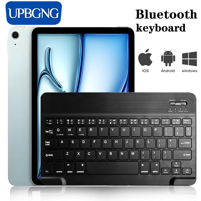 Universal Wireless Keyboard for iPad Air 11 13 2025 M3 10th Gen A16 Tablet Keyboard And Mouse for iPad 11th 11 inch Pro Keyboard