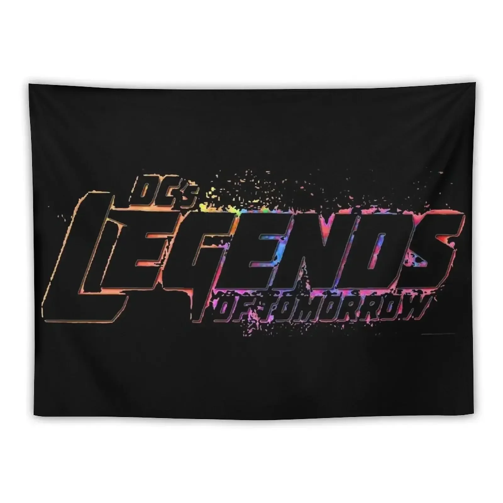 

Legends of Tomorrow Color Blast Logo Tapestry Aesthetic Room Decor Korean Room Decorations Aesthetics Room Decor Tapestry