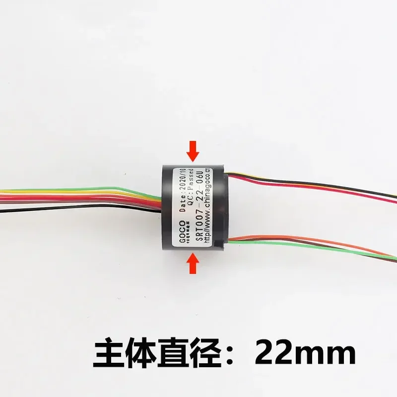 slipring Slipring conductive slip ring through hole 6-way / 2A hole 7mm