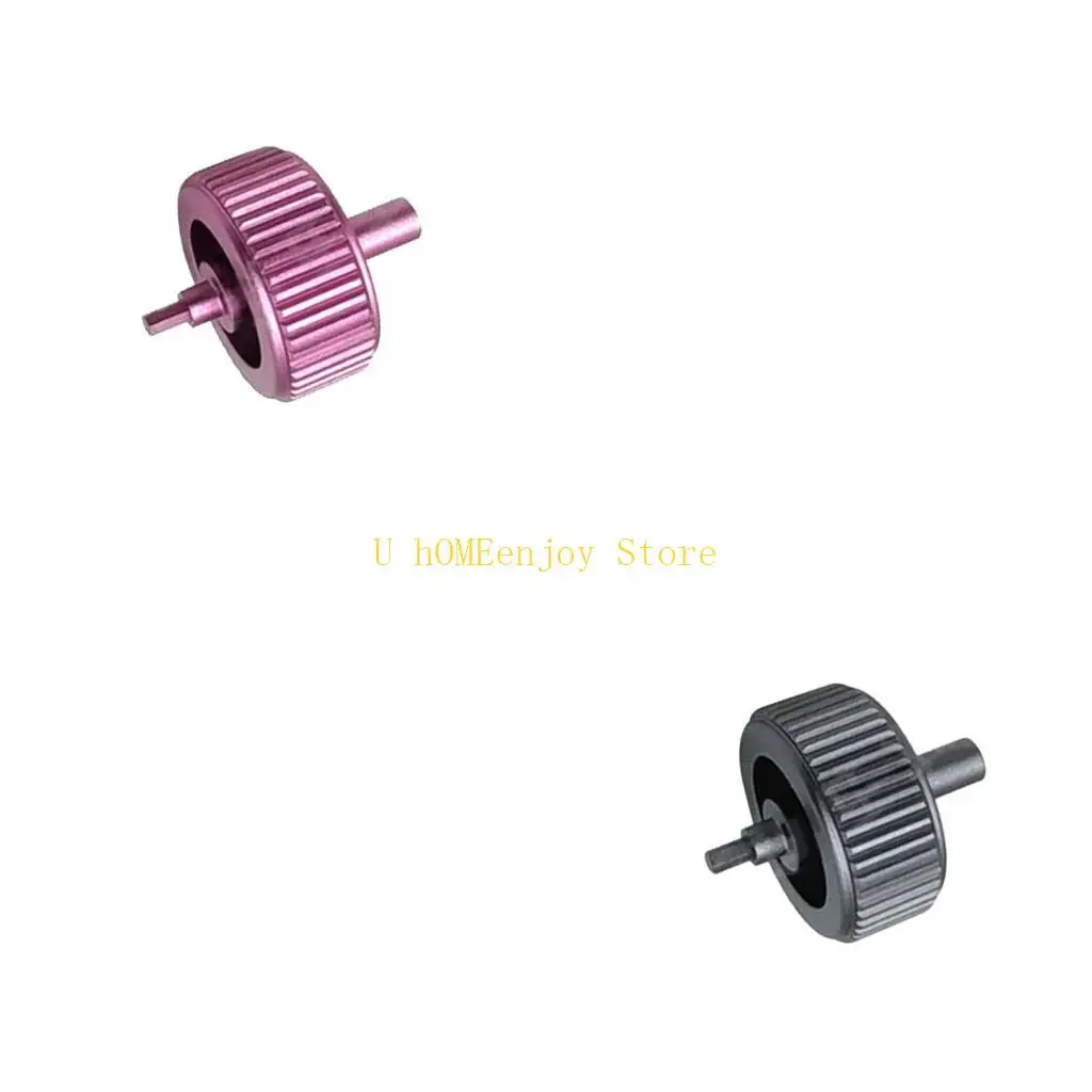 

B0KF Aluminum Alloy Mouse Scroll Wheel Pulley Mouse Wheel Rollers Replacement Part for Pebble M350 Gaming Mouse