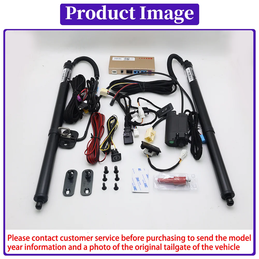 ل Volkswagen VW Sharan SEAT Alhambra 7N 2010-2023 ترقية مجموعة الباب الخلفي الكهربائي الأوتوماتيكي للسيارة نظام الباب الخلفي الذكي للسيارات #6