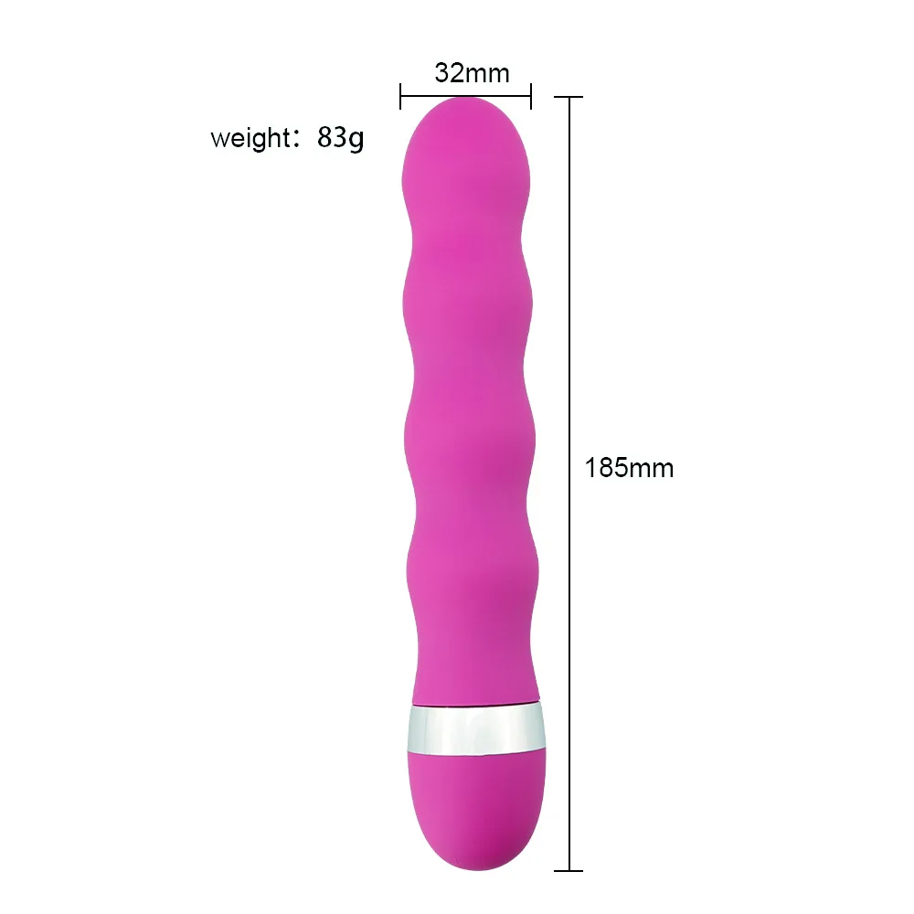 18CM Vibrator For Women Clit Stimulator Soft Silicone Massage G Spot Vagina Vibrator Female Masturbator Adult Sex Toys For Woman