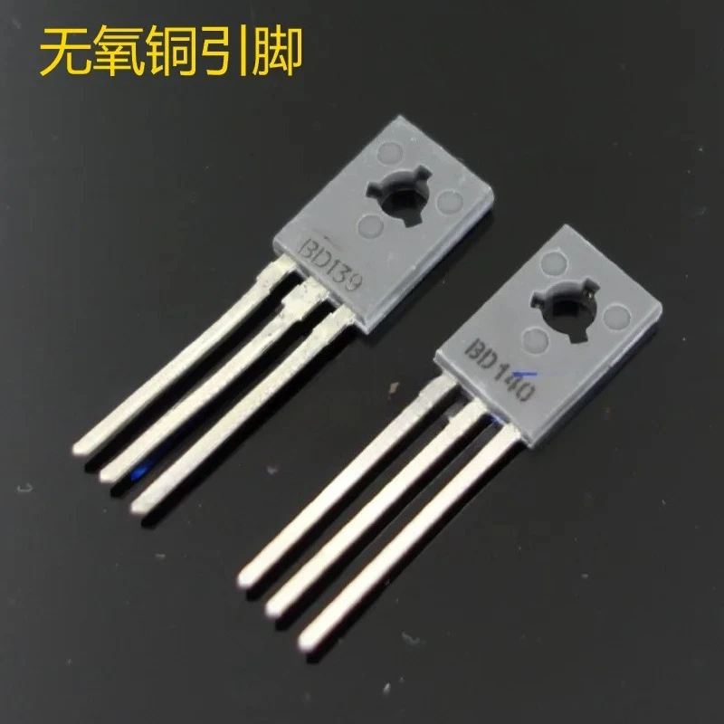 Transistor for PHILIPS BD139/BD140 Oxygen-free Copper Lead New Imported