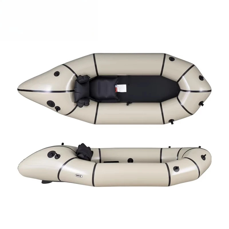 Single Adventure Fishing Backpack Boat Portable Ultra Light Inflatable Kayak