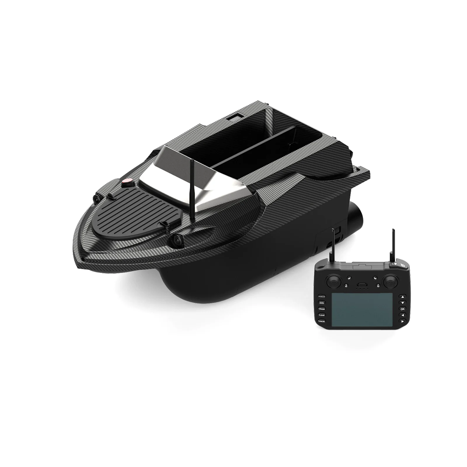 

New Wholesale 800m Gps Rc Bait Boat High Speed Trawler Bait Boat Carp Fishing with 120ft