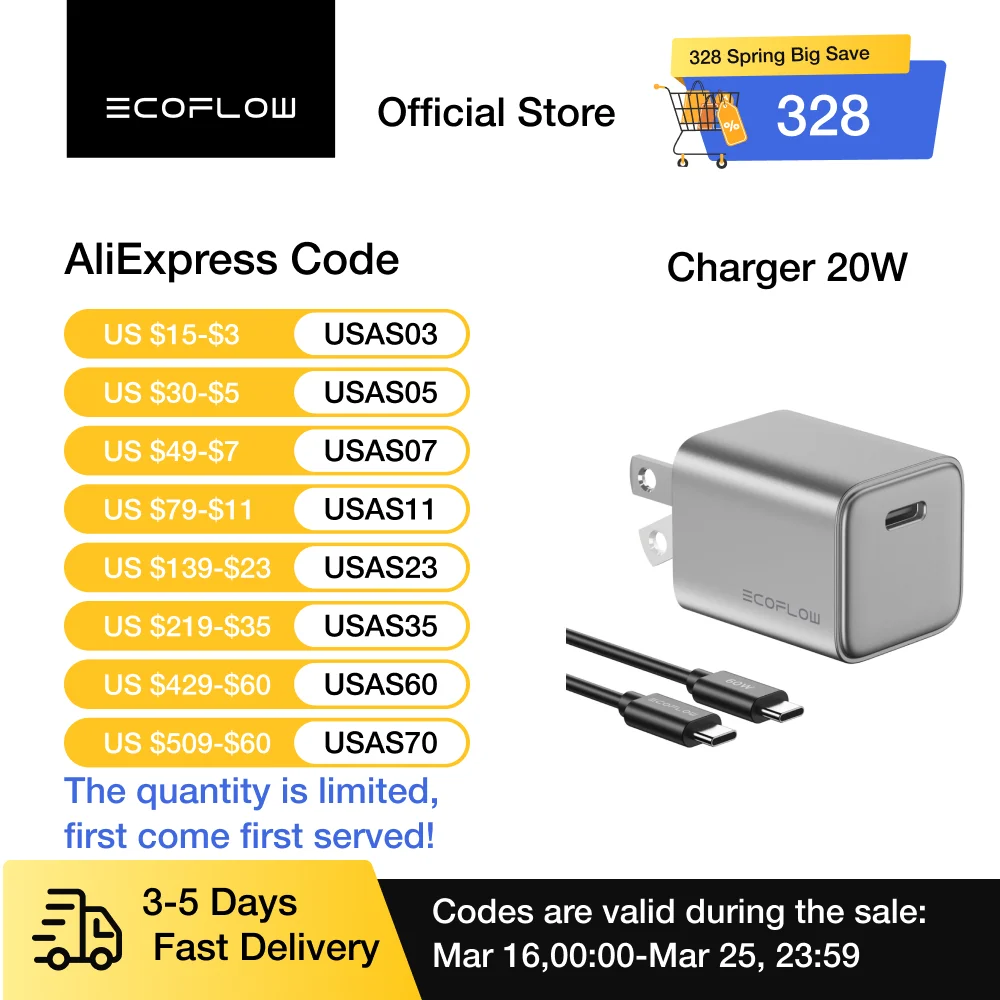 Ecoflow Usb C Charg…