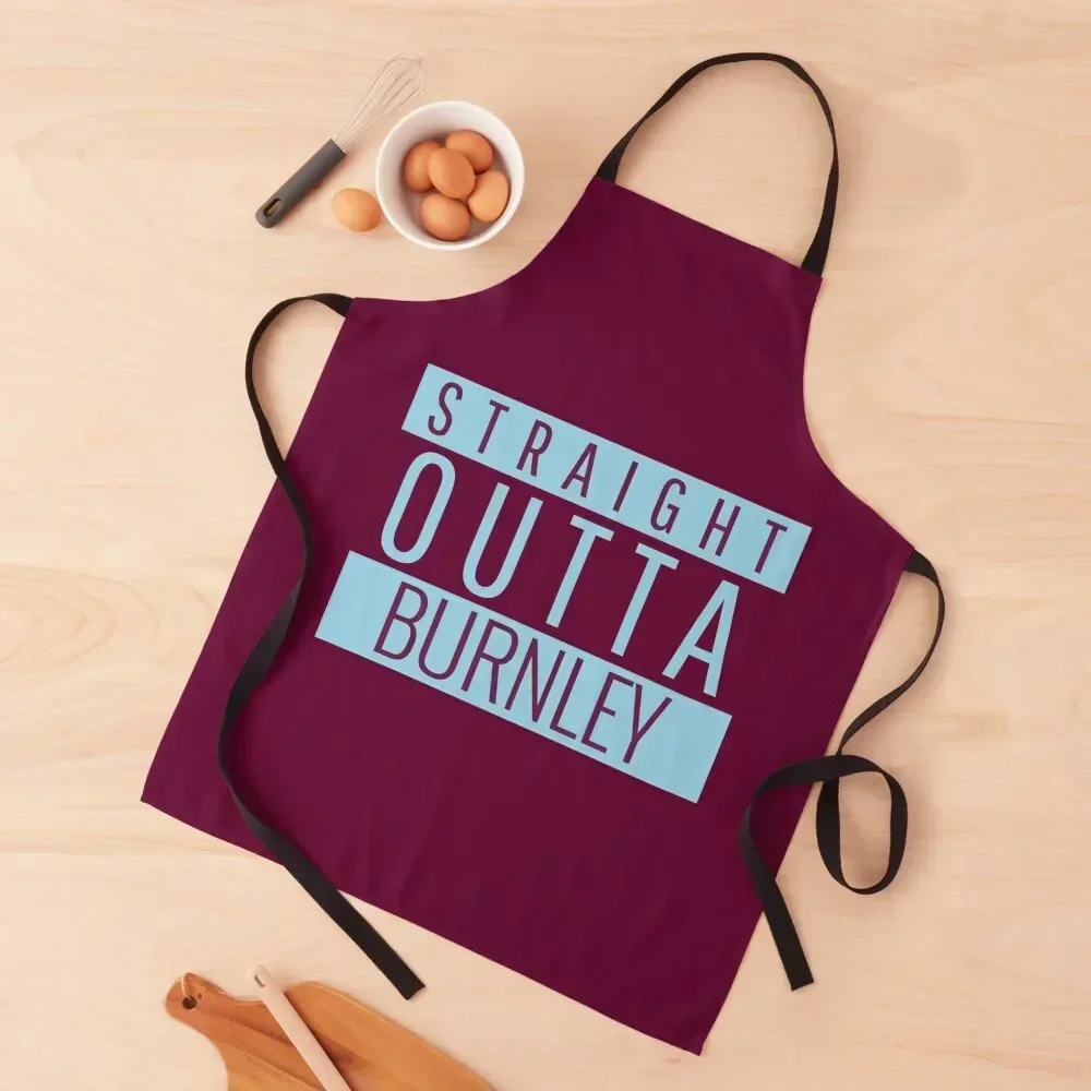 Straight Outta Burnley Apron for kitchen useful Kitchen For Men Apron