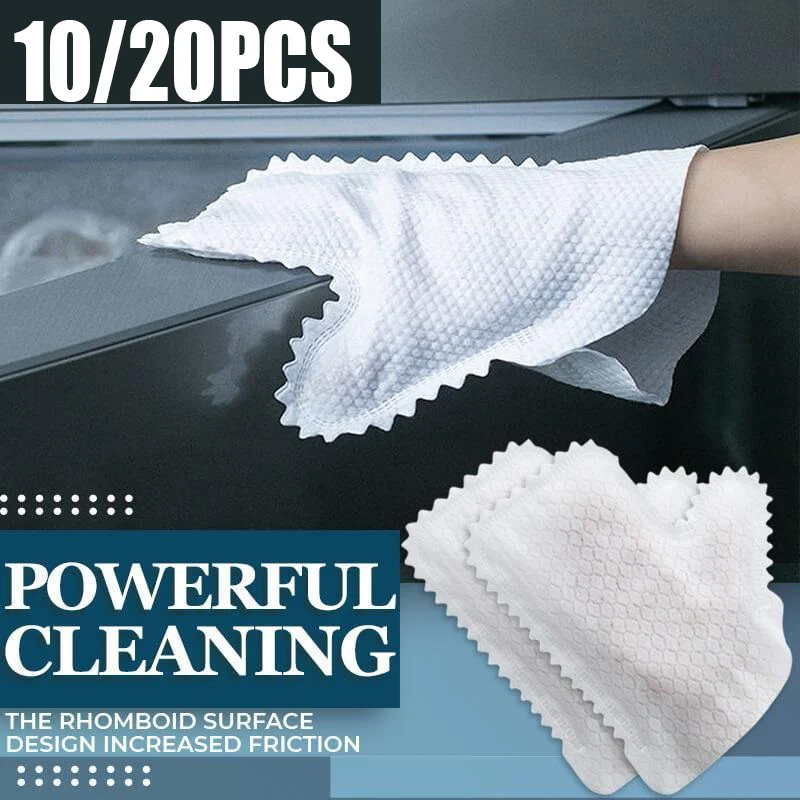 Household Cleaning Tools Accessories Dust Cleaning Gloves Garden Kitchen Living Room Car Furniture Window Reusable Clean Gloves