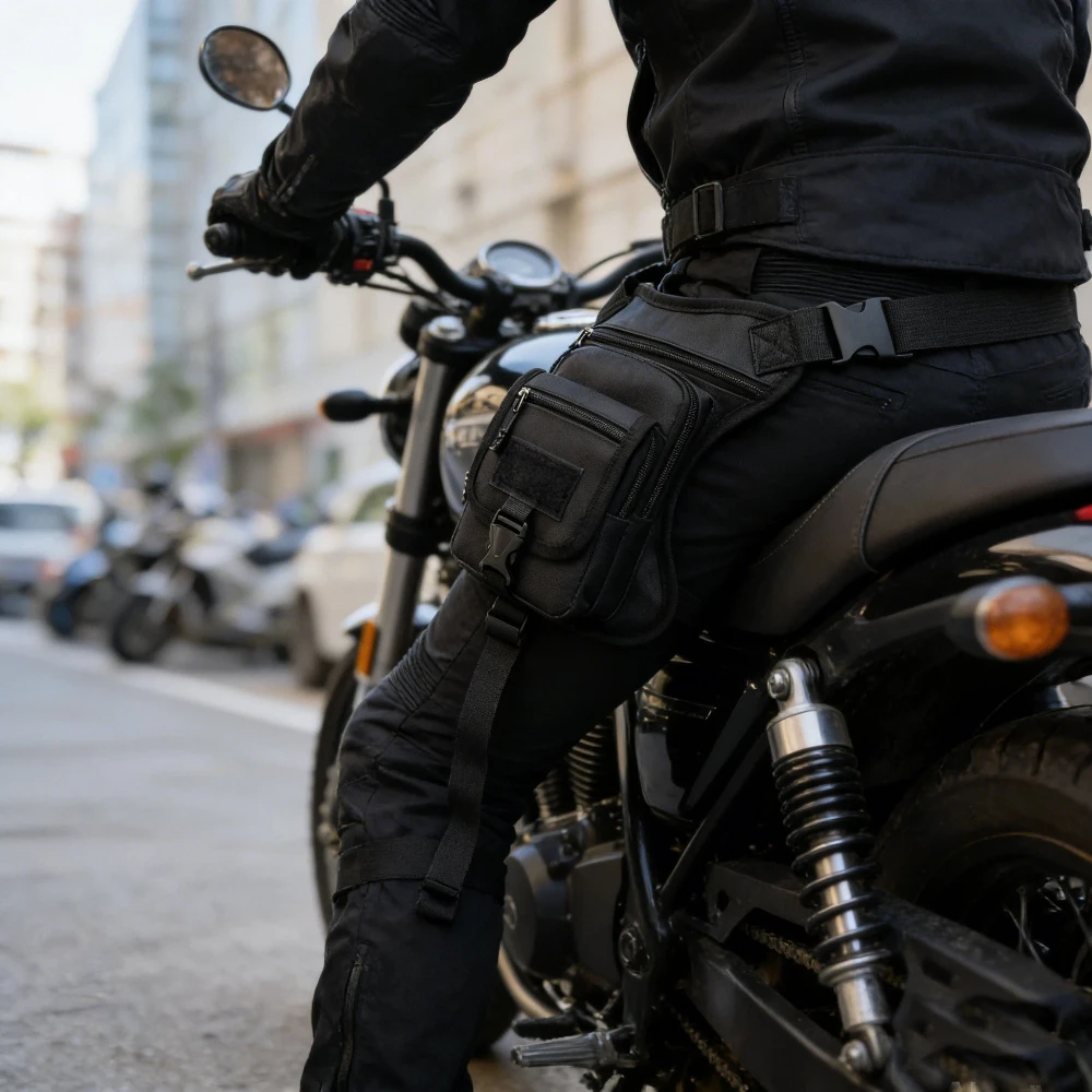 Motosiklet Uyluk Kemeri Bel Ça - Tactical Belt Rigger incelemesi ve fiyatı