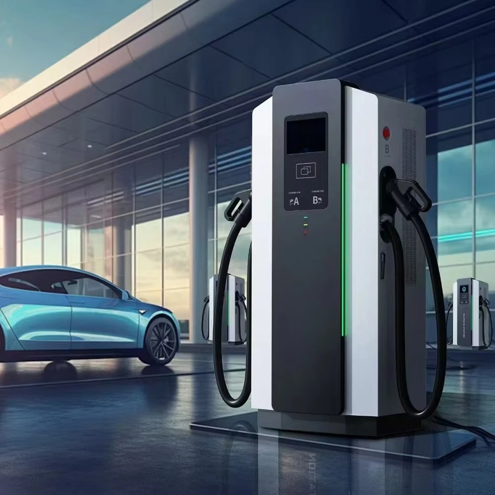 40-240kW Three-port EV Charging Hub with Dynamic Power Sharing and OCPP 2.0 Standard for Apartment Buildings and Parking Lots