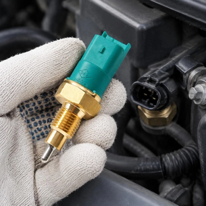 3-Pin Reverse Lamp Control Switches 8200177718 and 453406 with Threaded Mounting Section for Reverse Gear Actuation 68UF