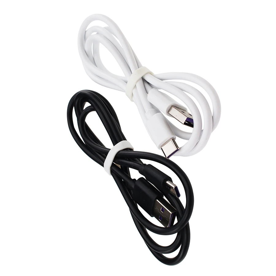 500pcs 1M 40W 5A cavo di ricarica rapida USB tipo C per Xiaomi Redmi Samsung Huawei USB-C cavo dati per telefono cellulare