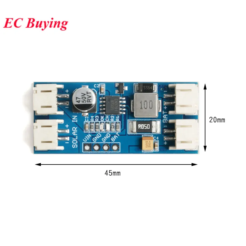 CN3791 CN3163 CN3065 MPPT Mini Solar Lipo Lithium Battery Charging Charger Board Solar Panel Regulator Controller Module — zdjęcie produktu 6