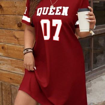 Abito Tenniscore in jersey stampato 07 alla moda con stampa ...