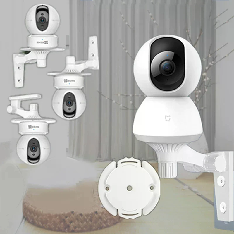 No Drilling Sticking Hoisting Wall Hanging Inverted Installation Holder Stand Base Bracket For  1080P Smart Camera