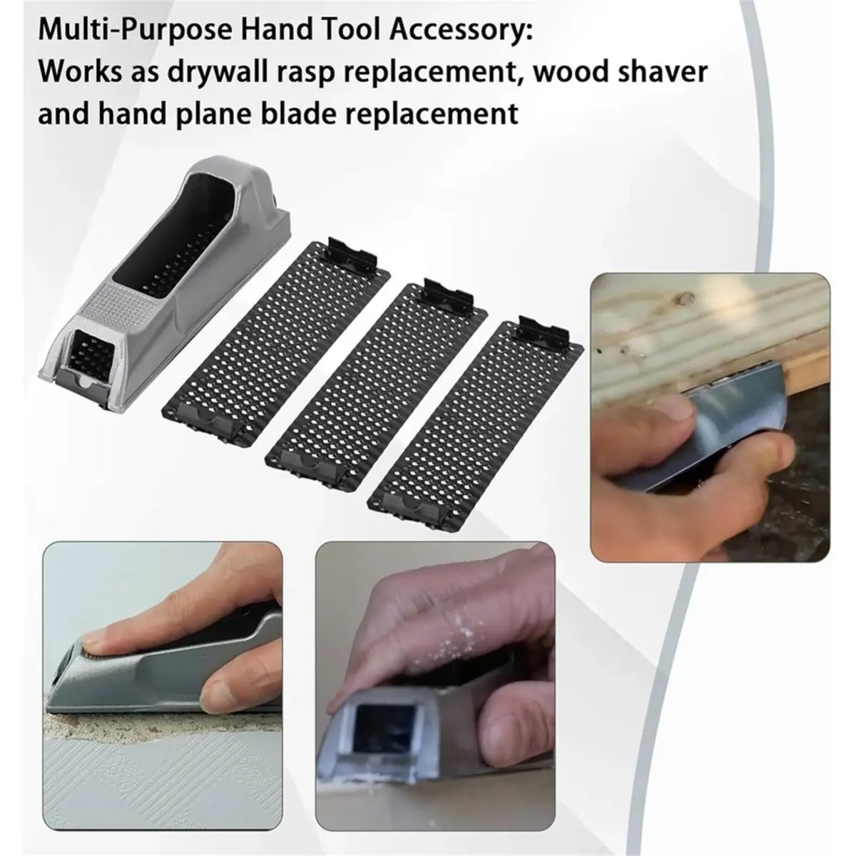21-398 Drywall Rasp Replacement Blade for Surform Pocket Plane, 5-1/2