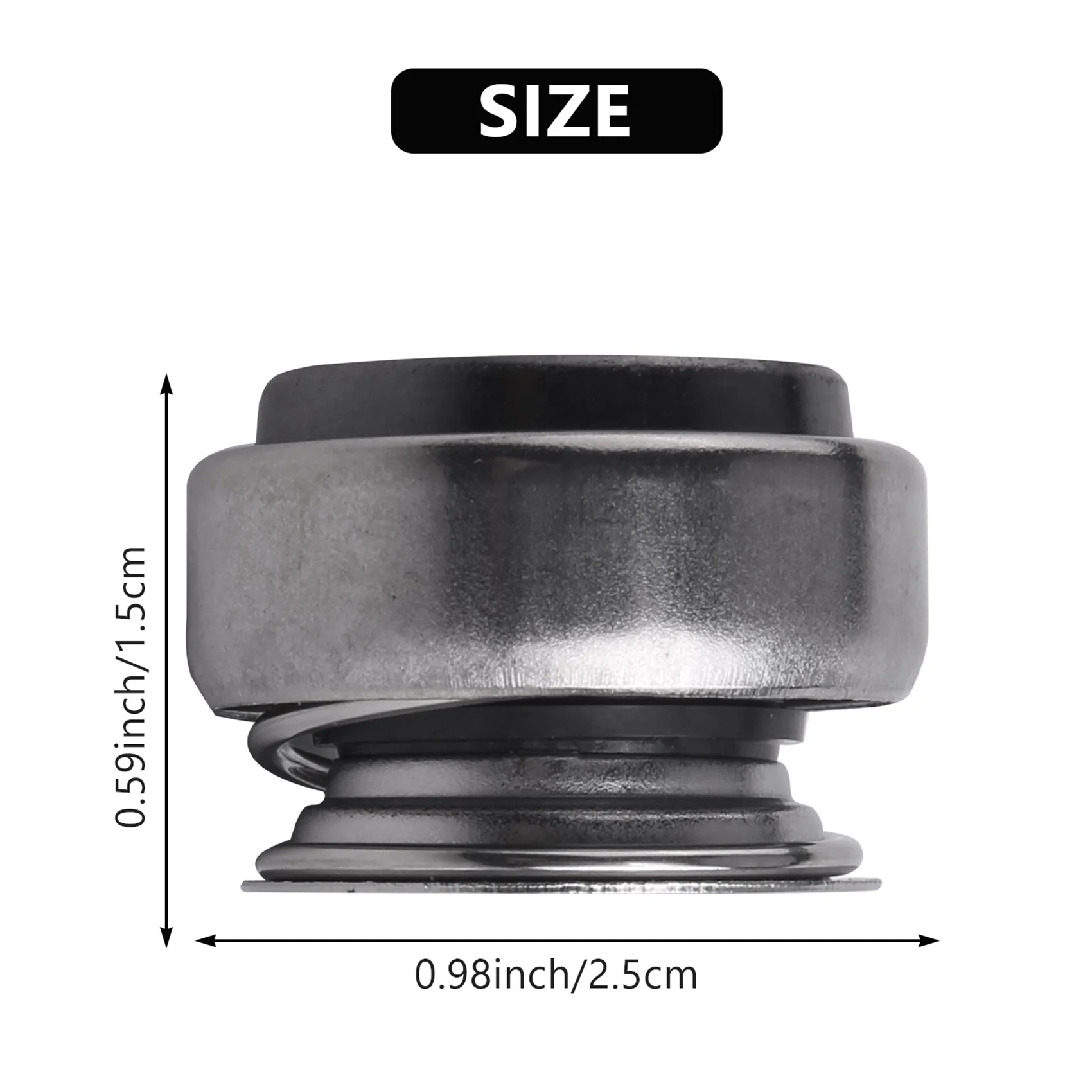 ปั๊มสปริงยาง12มม. ซีลเชิงกล301-12