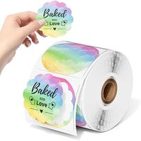 Phomemo PM-241BT Shipping Label Printer Label Sticker Round Label Square Label Rainbow Color DIY Logo Design Small Business