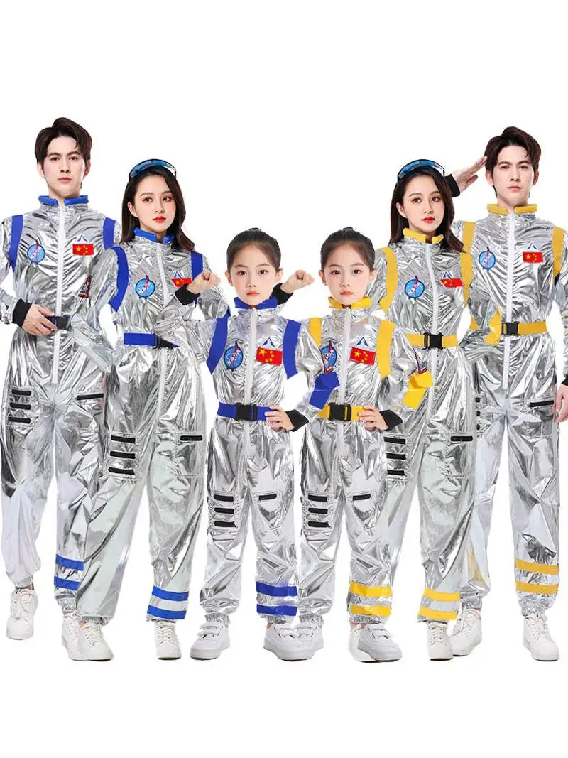 Terno espacial de astronauta masculino e feminino loween fantasia cosplay roupa de performance de palco Earth Drifter ficção científica chinesa...