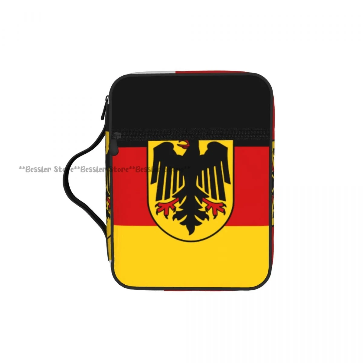 

Prayer Book Storage Handbag Protective Bible Cover Flag Of Germany Church Prayer Bag Zipper Book Case