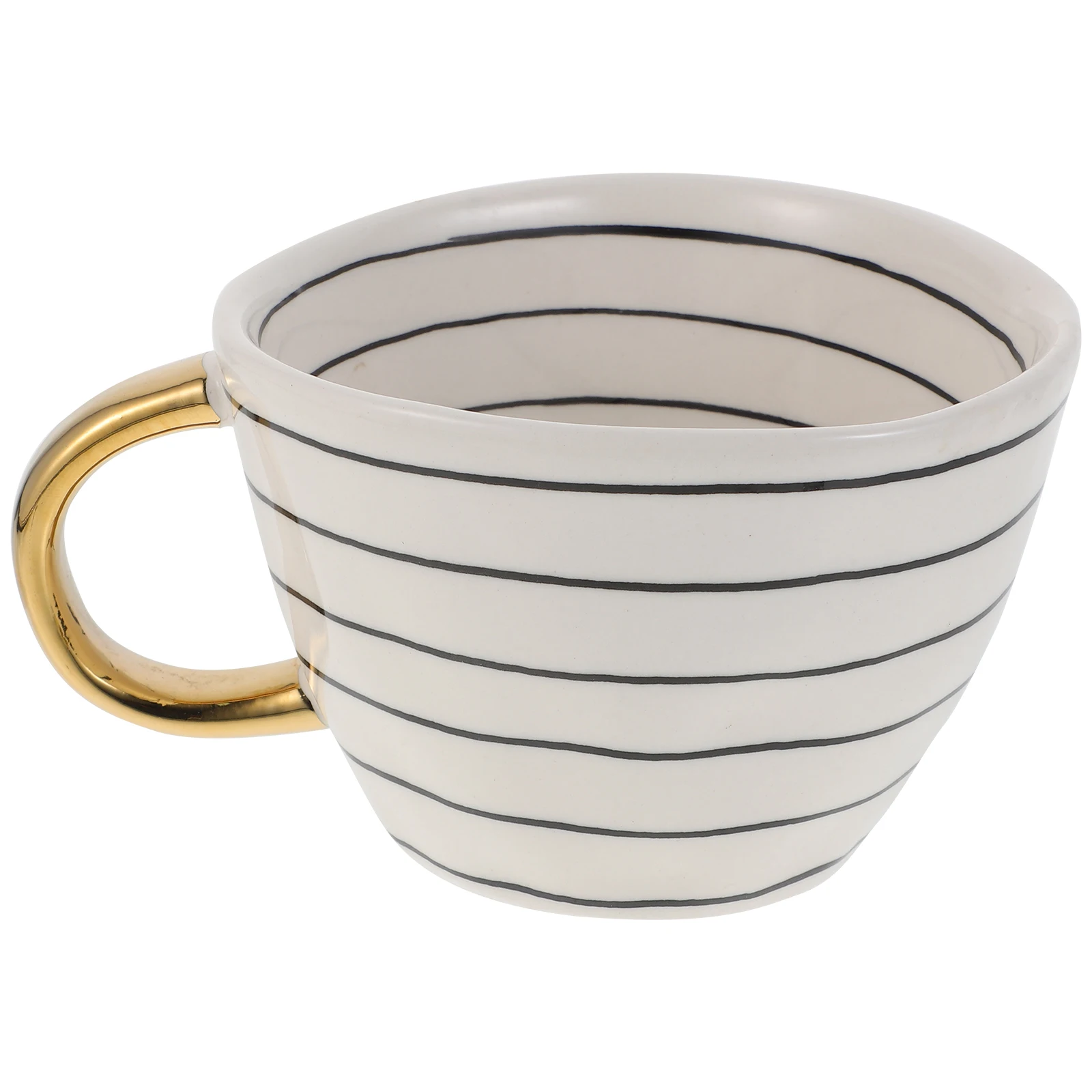 

Ceramic Mug Coffee Cup Large Capacity Irregular Shape Handmade Ceramic Cups Breakfast Oatmeal Milk Kitchen Bar Use Decorative