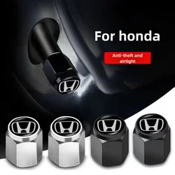 4Pcs Car Wheel Tire Valve Stem Caps Tyre Stem Covers For Honda Mugen Power Civic Accords CRV Hrv Jazz CBR VTEC VFR Decoration