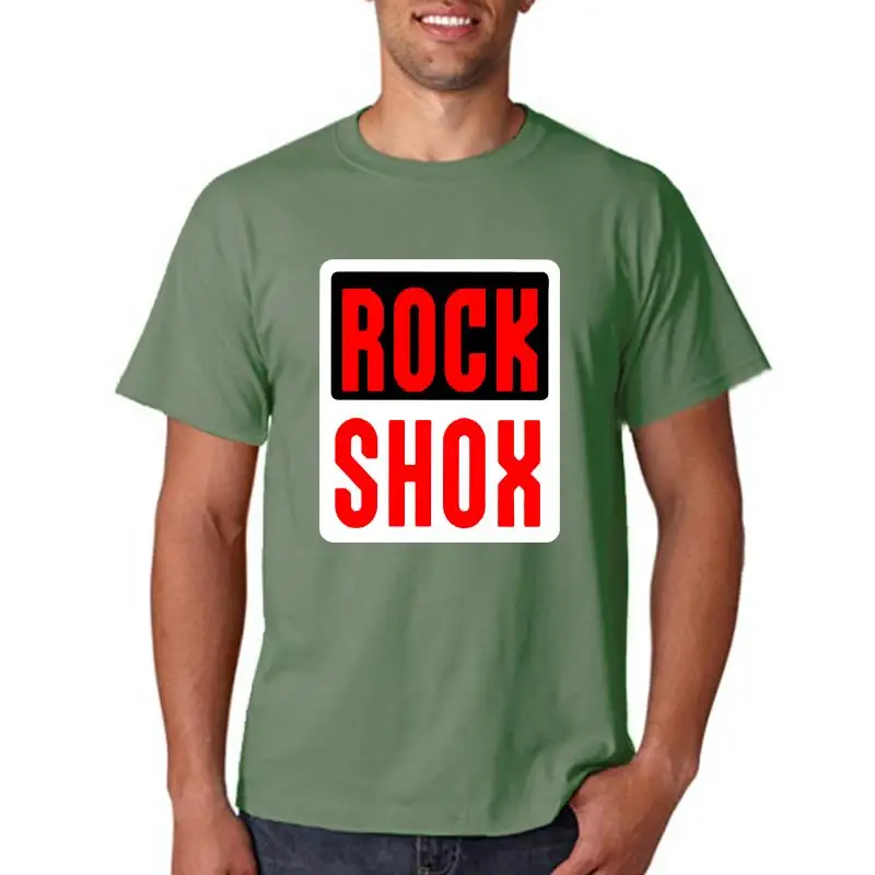 Rock Shox Mountain Bike T-SHIRT ROCKSHOX Moutain MTB Bike Bicycle MENS T-SHIRT