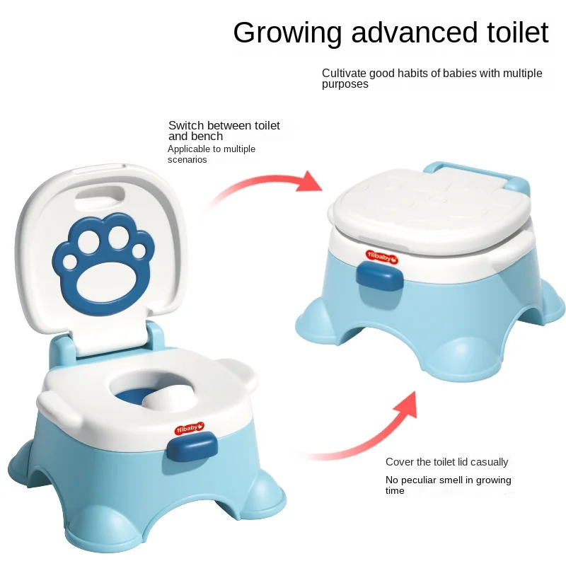 Children\'s Toilets Baby Multifunctional Small Toilet For Pee Poop Stools Chairs Kids Potties Potty Seats