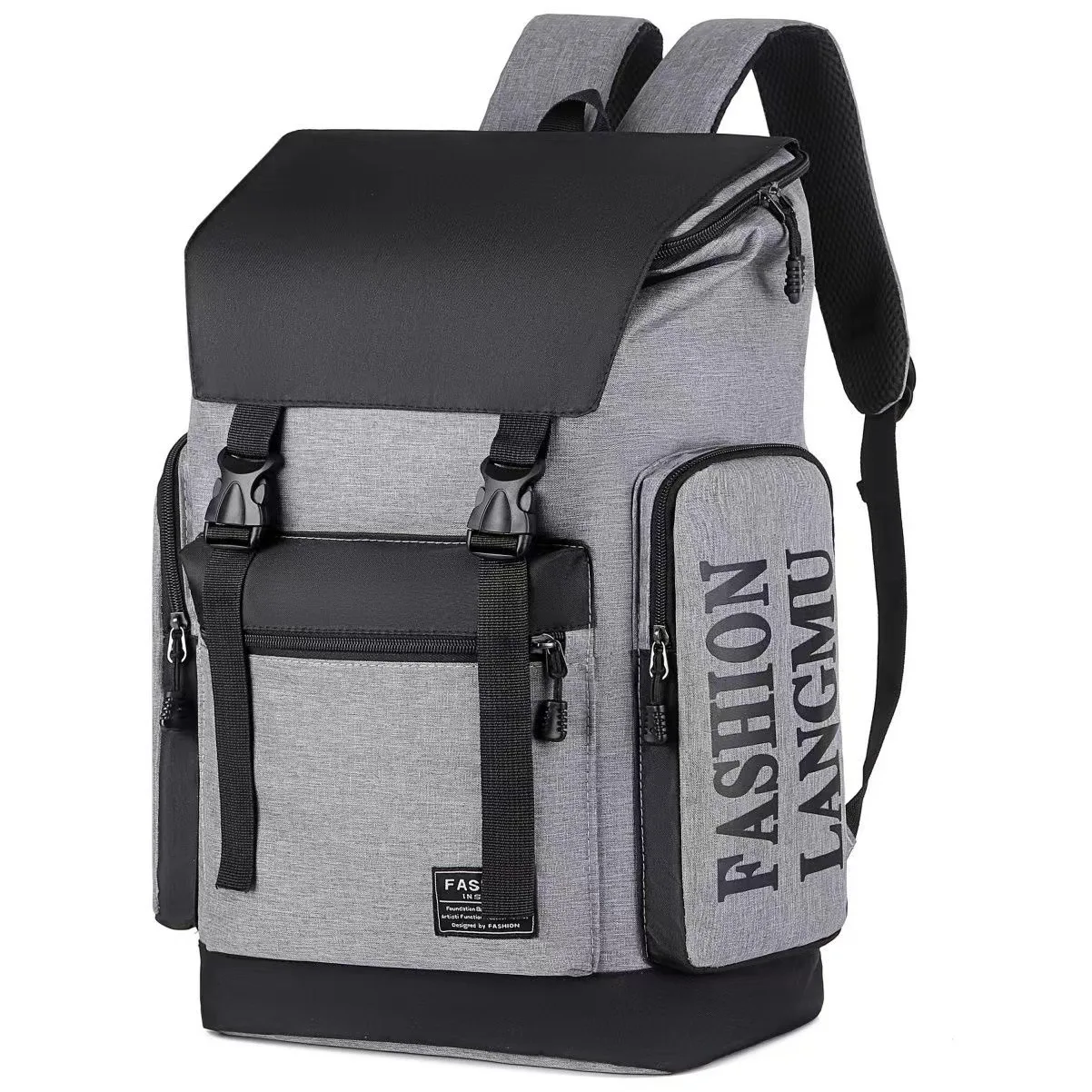 Large Capacity Backpack - Unisex School Bag for Men & Women, Durable Travel Backpack for Outdoor Activities