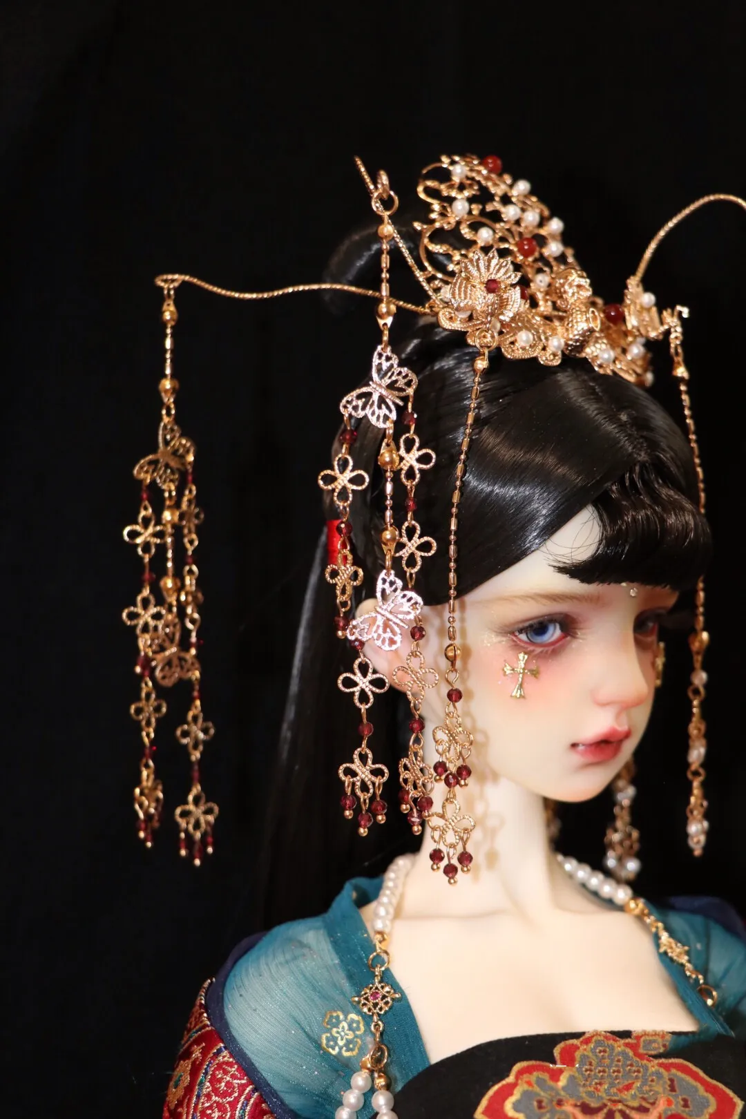 Tassel Crown, 1/3 BJD SD/DD Doll Headdress, Toys Headgear Accessory Set